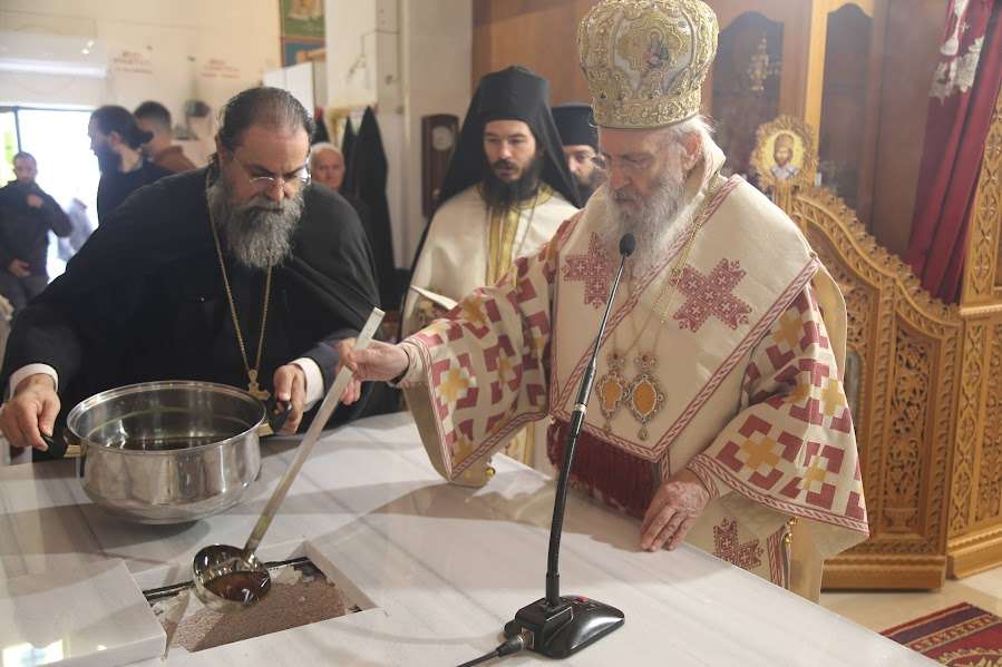 Εγκαίνια του Ιερού Ναού Αγίας Παρασκευής στη Δάφνη Ναυπάκτου Εγκαίνια του Ιερού Ναού Αγίας Παρασκευής στη Δάφνη Ναυπάκτου